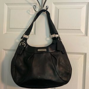 Black Leather Coach Purse